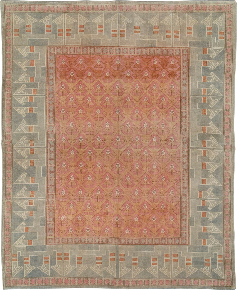 Vintage Turkish Anatolian Room Size Carpet, No.33337 - Galerie Shabab