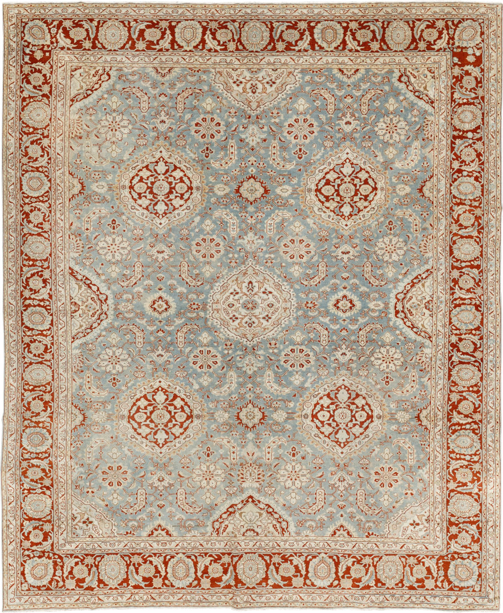 Antique Persian Malayer Room Size Carpet, No.33350 - Galerie Shabab