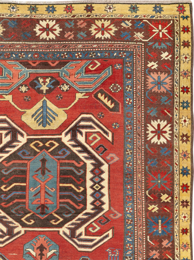Antique Persian Northwest Wide Gallery Runner, No.33355 - Galerie Shabab