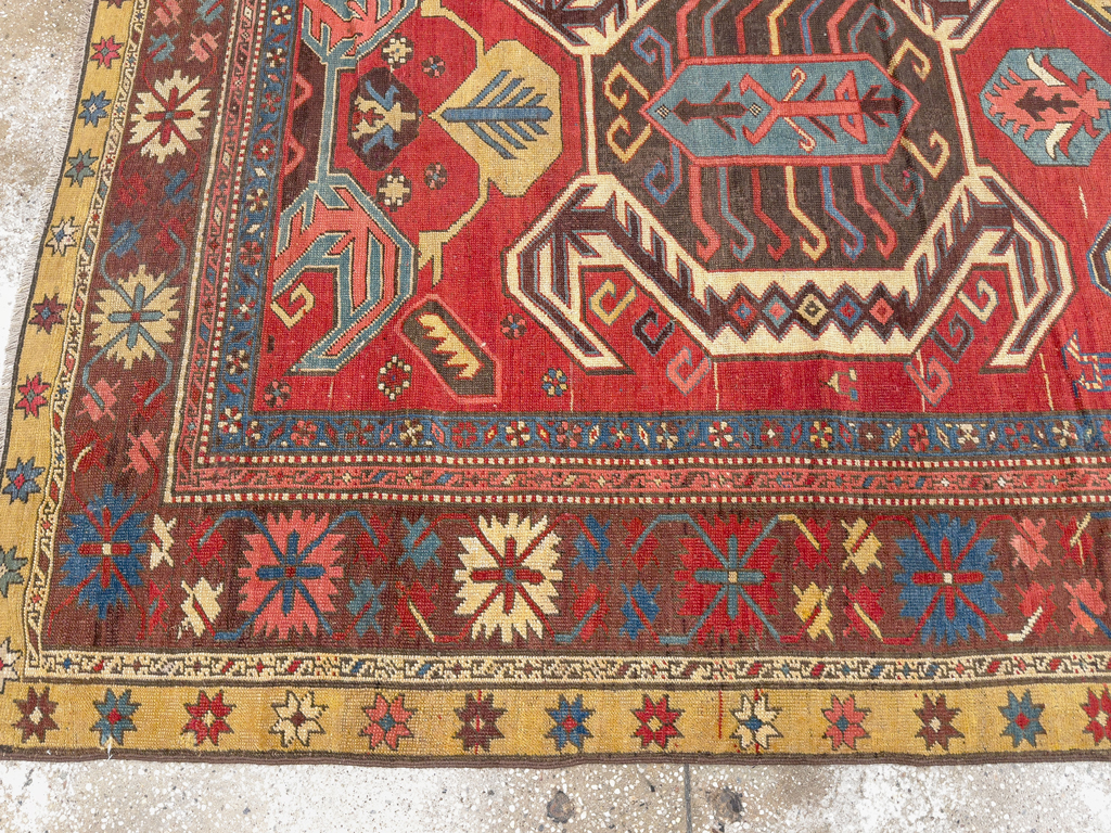 Antique Persian Northwest Wide Gallery Runner, No.33355 - Galerie Shabab