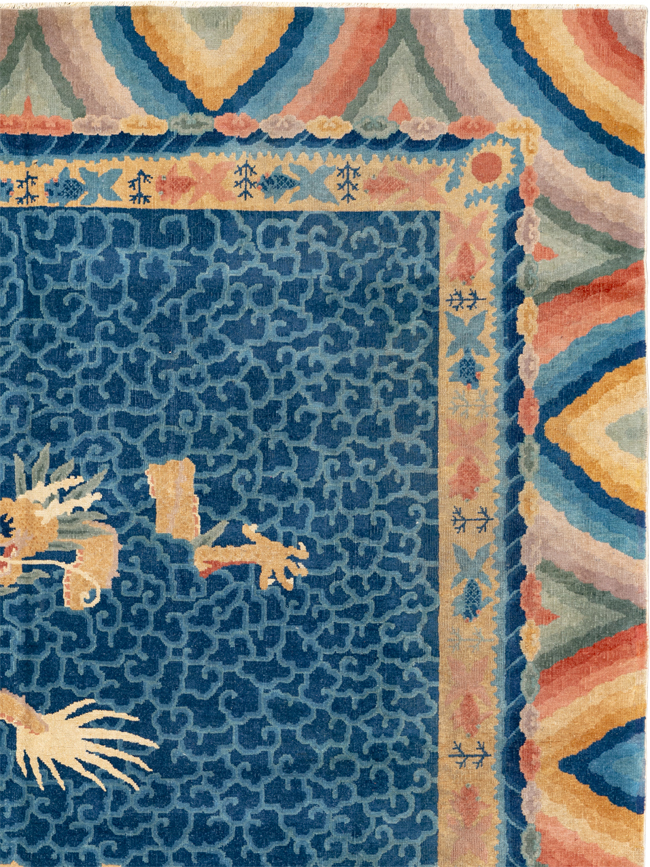 Antique Chinese Peking Room Size Carpet, No.33365 - Galerie Shabab
