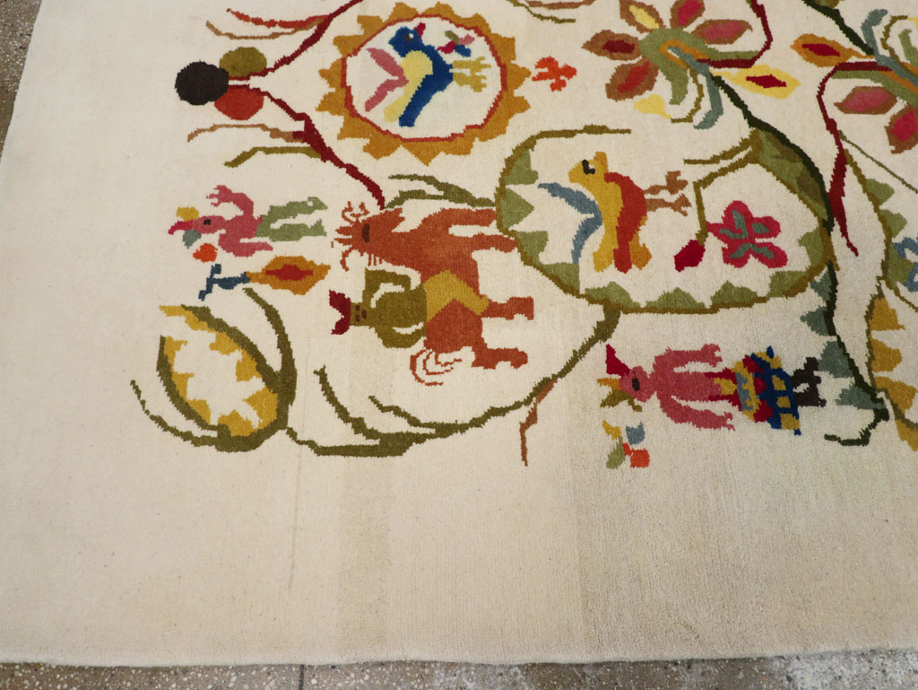Mid-20th Century Art Deco Carpet By Olga Fisch, No.33367 - Galerie Shabab