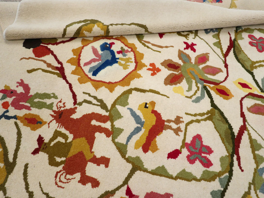 Mid-20th Century Art Deco Carpet By Olga Fisch, No.33367 - Galerie Shabab