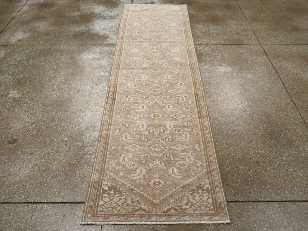 Vintage Persian Malayer Runner, No.33370 - Galerie Shabab