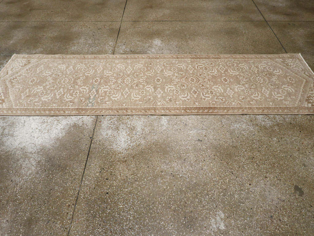 Vintage Persian Malayer Runner, No.33370 - Galerie Shabab