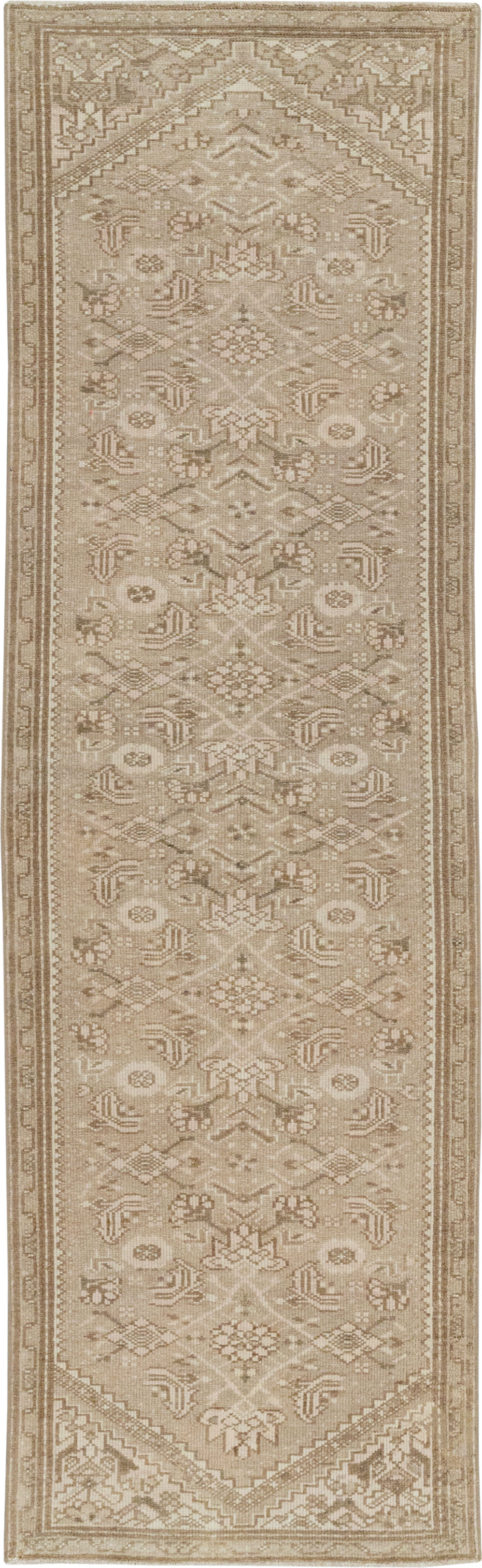 Vintage Persian Malayer Runner, No.33371 - Galerie Shabab