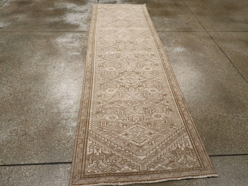 Vintage Persian Malayer Runner, No.33371 - Galerie Shabab