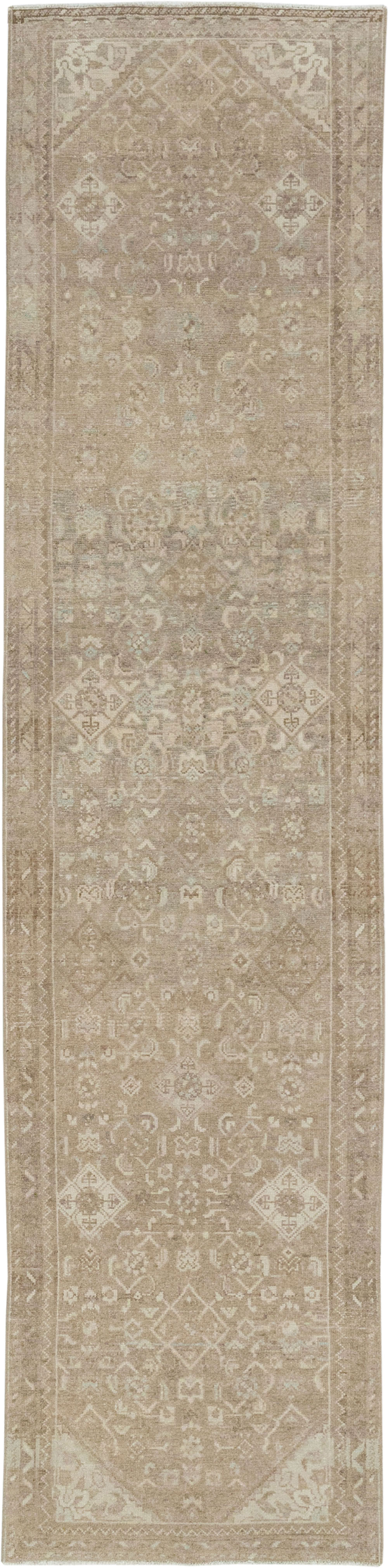 Vintage Persian Malayer Runner, No.33372 - Galerie Shabab