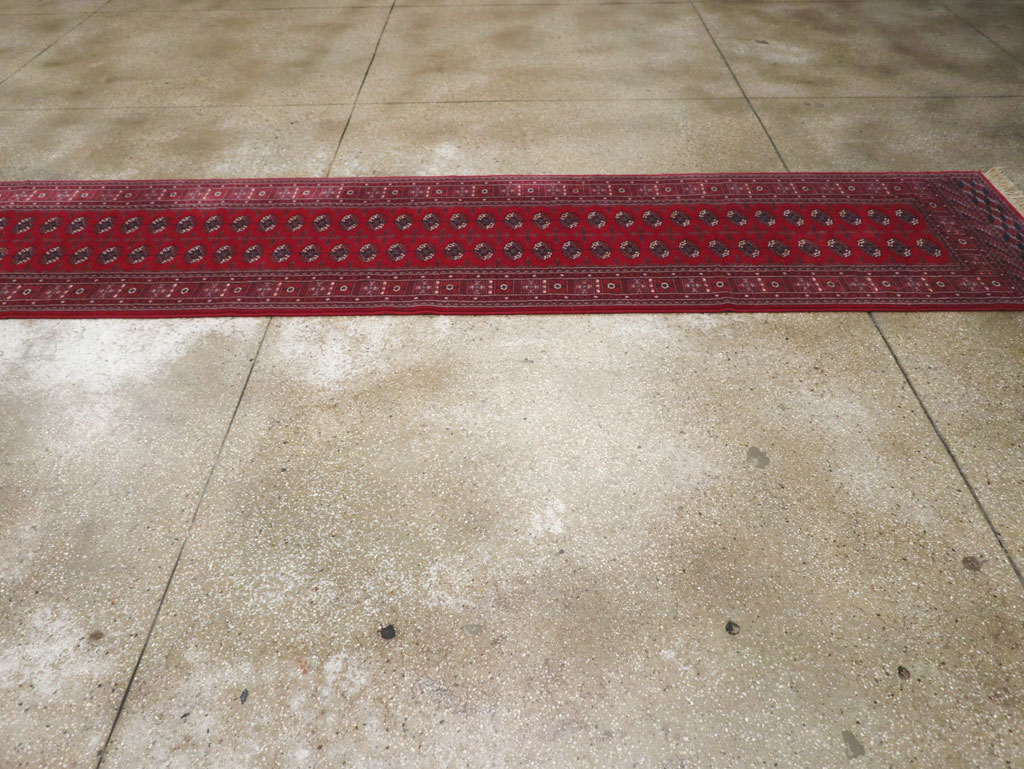 Modern Central Asian Bokhara Long Runner, No.33377 - Galerie Shabab