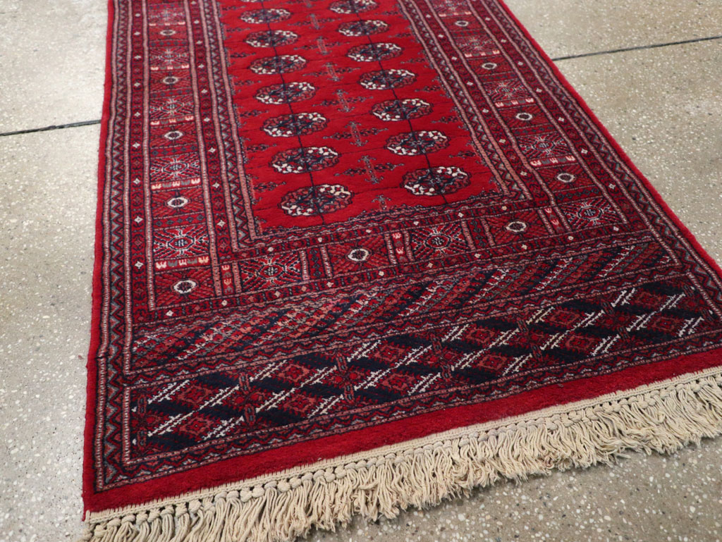 Modern Central Asian Bokhara Long Runner, No.33377 - Galerie Shabab