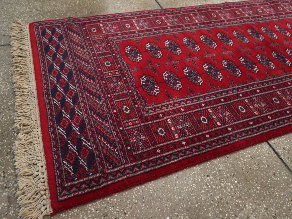 Modern Central Asian Bokhara Long Runner, No.33377 - Galerie Shabab