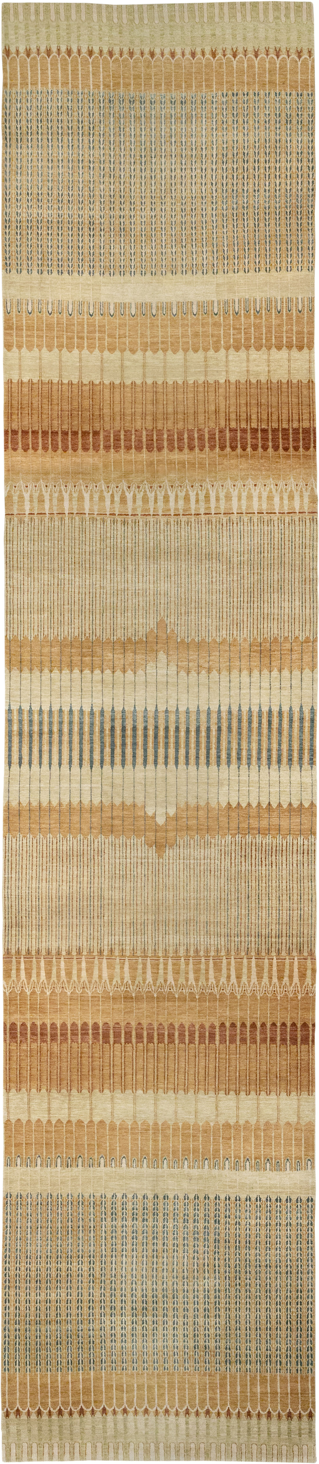 Modern Tibetan Long and Narrow Carpet, No.33382 - Galerie Shabab