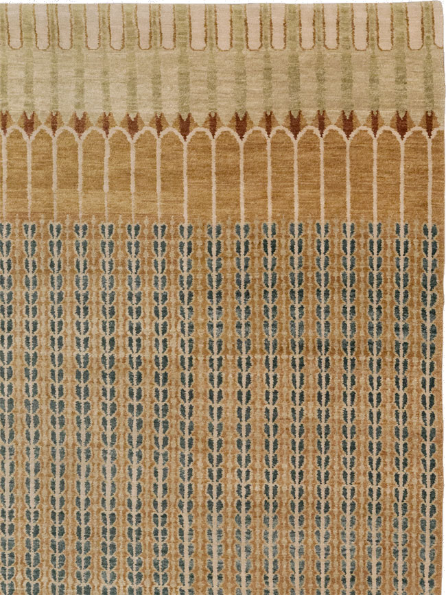 Modern Tibetan Long and Narrow Carpet, No.33382 - Galerie Shabab