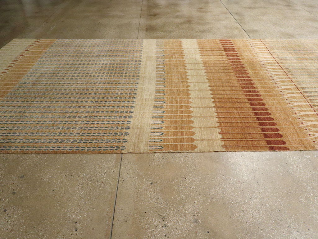 Modern Tibetan Long and Narrow Carpet, No.33382 - Galerie Shabab