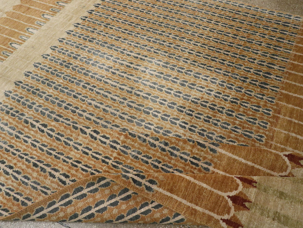 Modern Tibetan Long and Narrow Carpet, No.33382 - Galerie Shabab