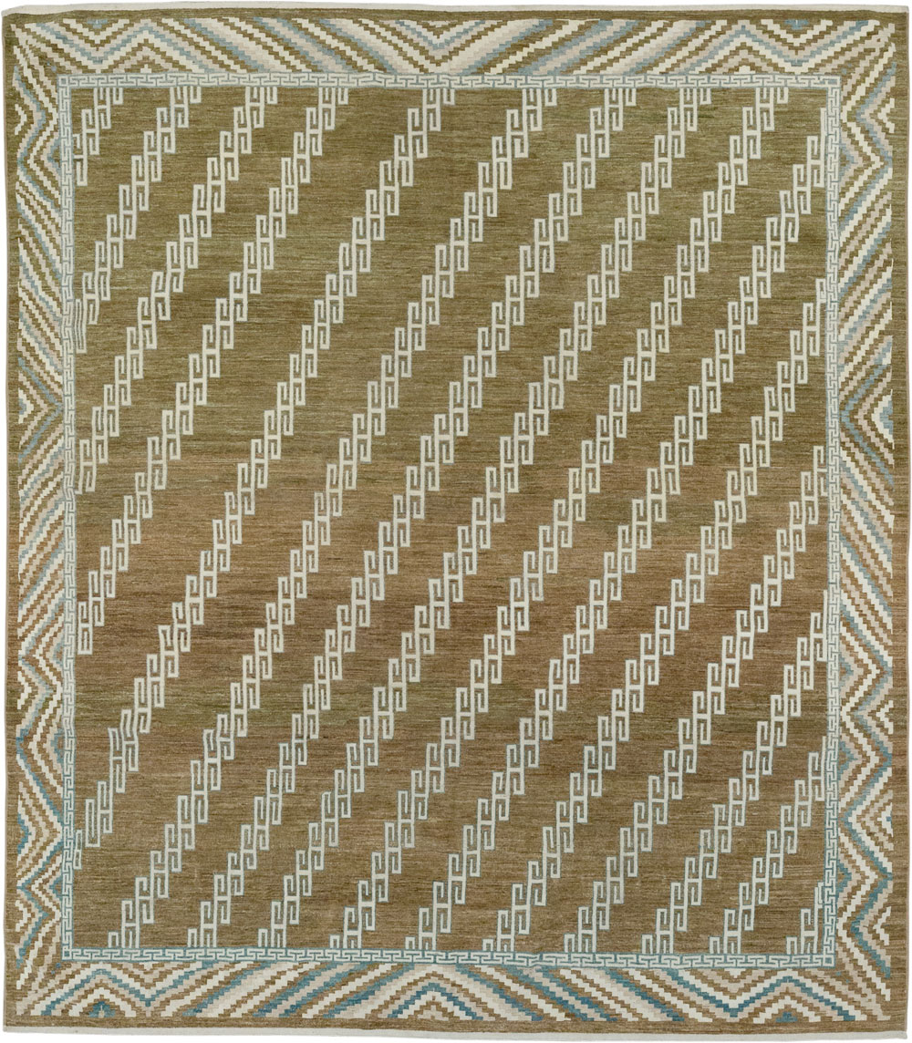 Modern East Turkestan Khotan Large Room Size Carpet, No.33390 - Galerie Shabab