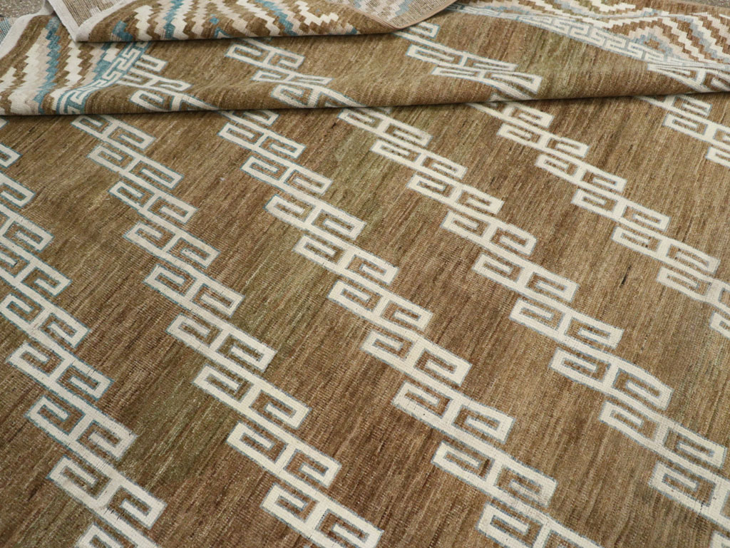 Modern East Turkestan Khotan Large Room Size Carpet, No.33390 - Galerie Shabab