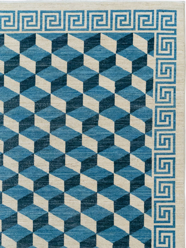 Modern East Turkestan Khotan Room Size Carpet, No.33392 - Galerie Shabab