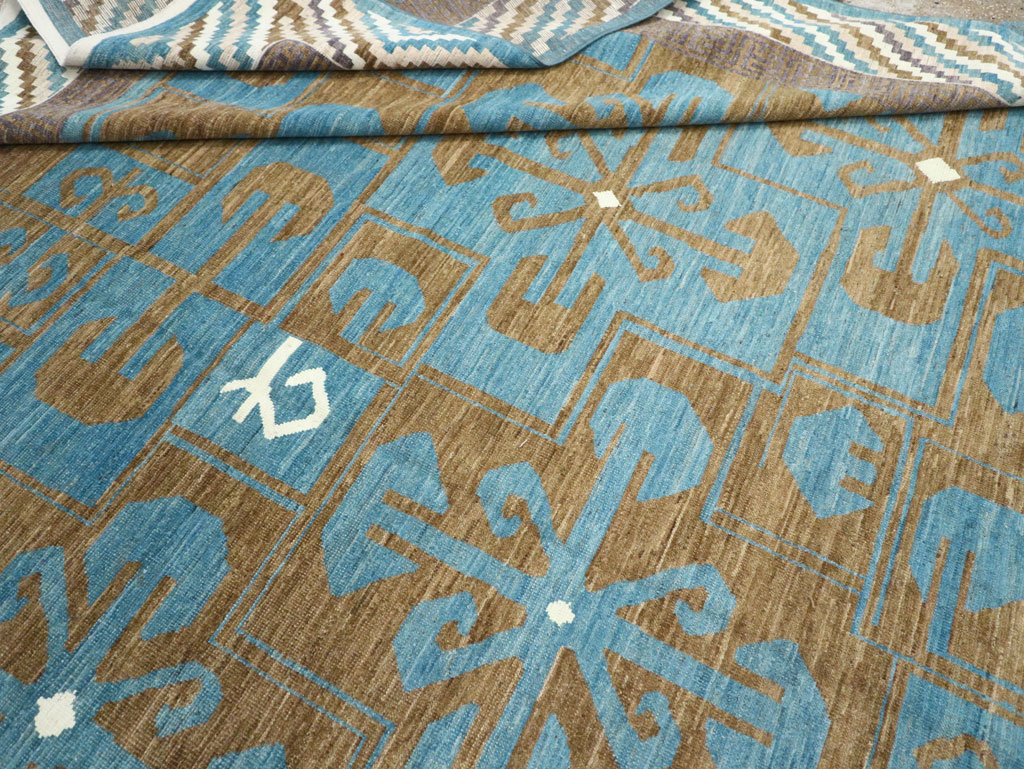 Modern East Turkestan Khotan Large Room Size Carpet, No.33403 - Galerie Shabab