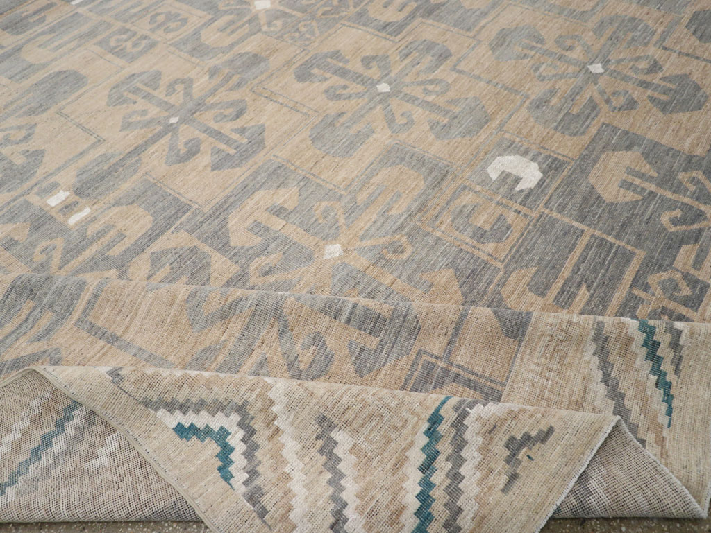 Modern East Turkestan Khotan Oversize Carpet, No.33405 - Galerie Shabab