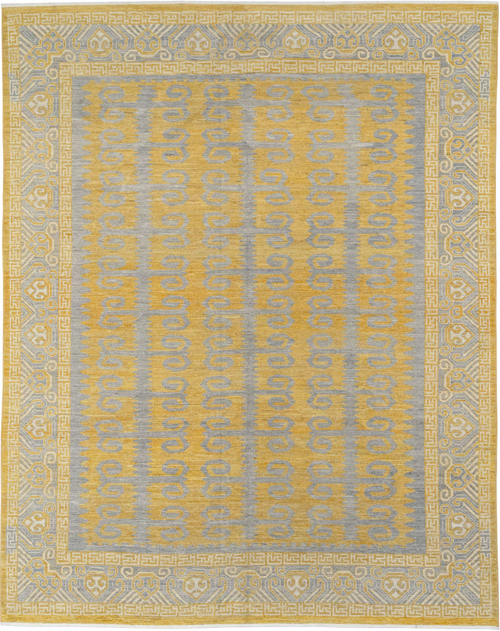 Modern East Turkestan Khotan Room Size Carpet, No.33406 - Galerie Shabab