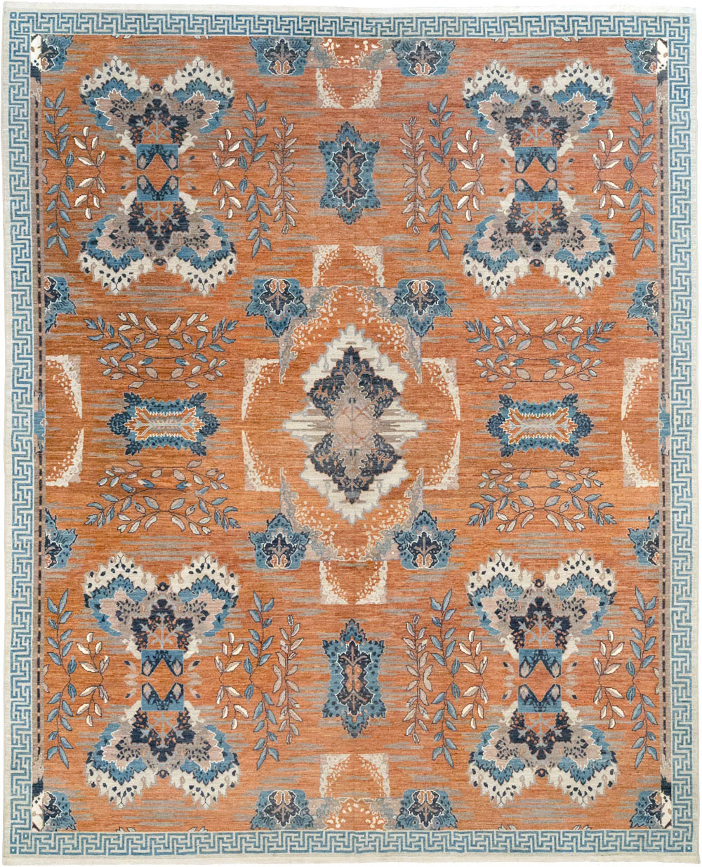 Modern East Turkestan Khotan Large Room Size Carpet, No.33407 - Galerie Shabab
