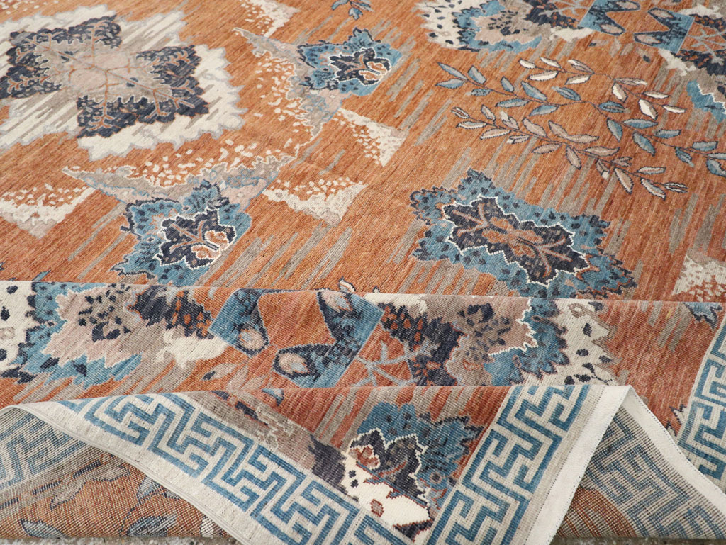 Modern East Turkestan Khotan Large Room Size Carpet, No.33407 - Galerie Shabab