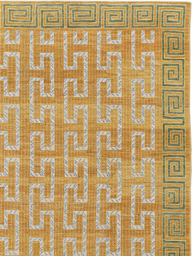 Modern East Turkestan Khotan Large Square Room Size Carpet, No.33409 - Galerie Shabab