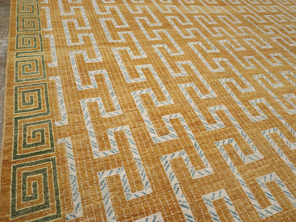 Modern East Turkestan Khotan Large Square Room Size Carpet, No.33409 - Galerie Shabab