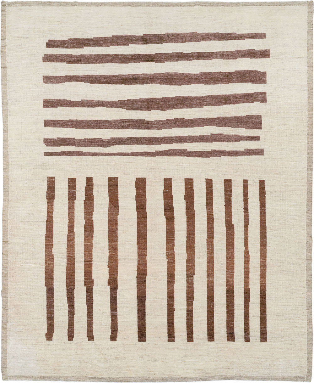 Modern Moroccan Room Size Carpet, No.33418 - Galerie Shabab