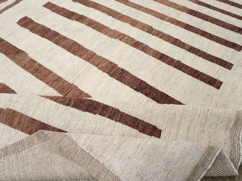 Modern Moroccan Room Size Carpet, No.33418 - Galerie Shabab