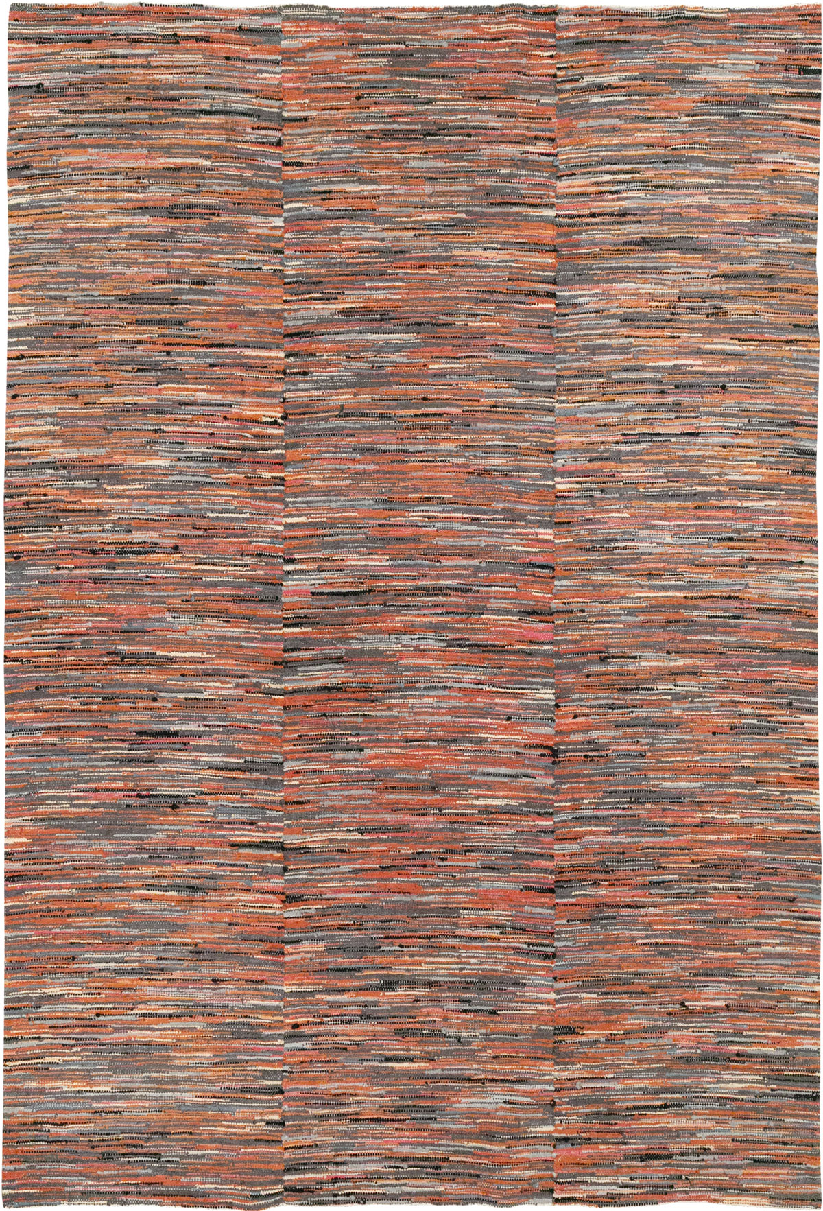 Vintage American Rag Rug, No.33424 - Galerie Shabab