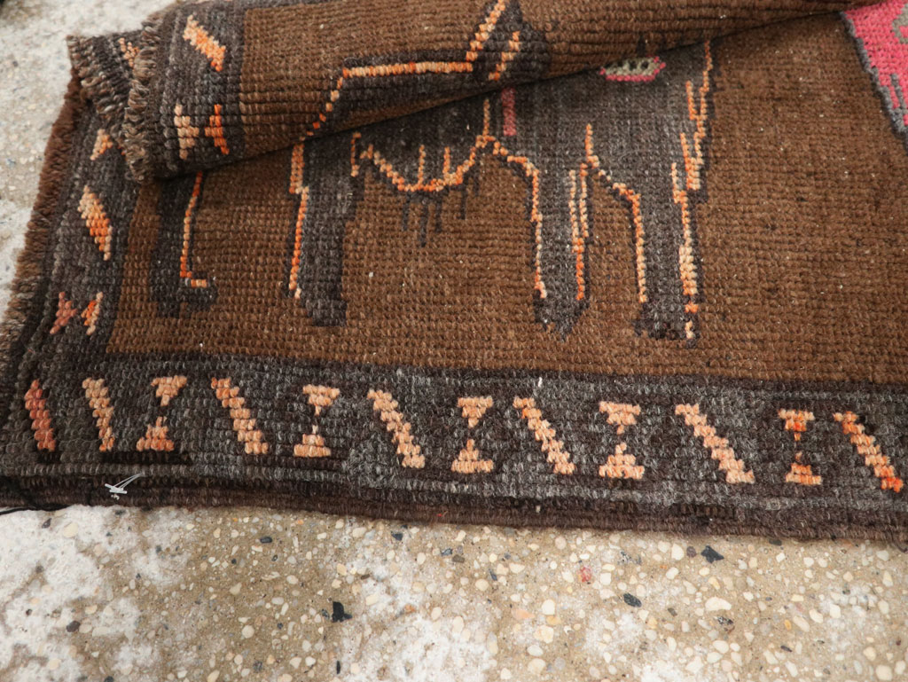 Vintage Turkish Anatolian Pictorial Rug, No.33446 - Galerie Shabab