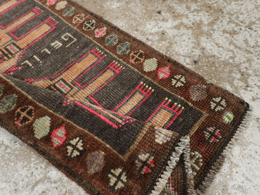 Vintage Turkish Anatolian Pictorial Rug, No.33449 - Galerie Shabab