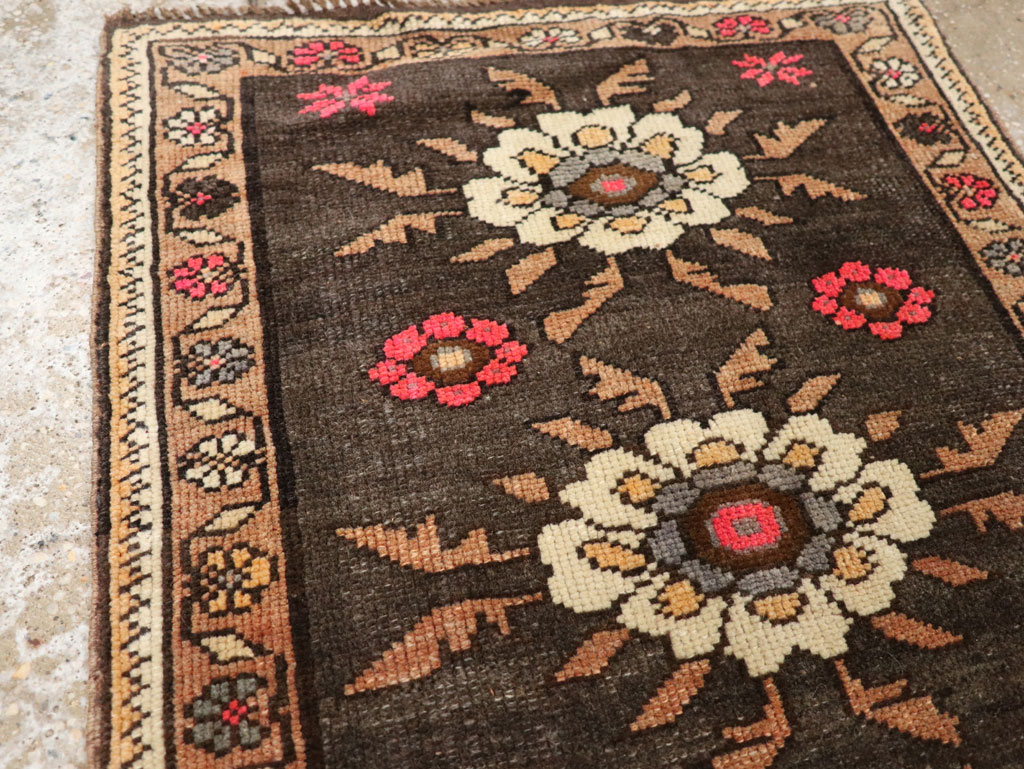 Vintage Turkish Anatolian Throw Rug  (Pair: 2 of 2), No.33455 - Galerie Shabab