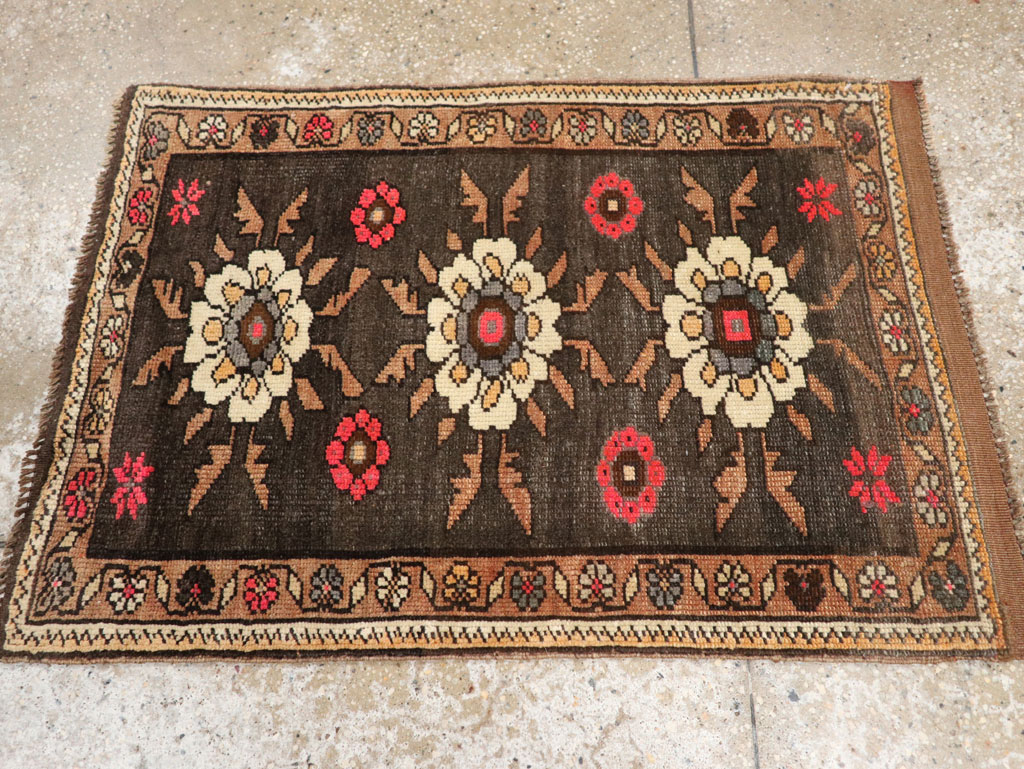 Vintage Turkish Anatolian Throw Rug  (Pair: 2 of 2), No.33455 - Galerie Shabab