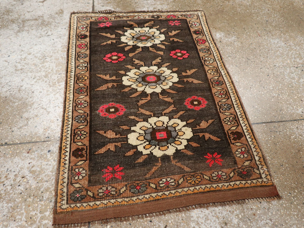 Vintage Turkish Anatolian Throw Rug  (Pair: 2 of 2), No.33455 - Galerie Shabab
