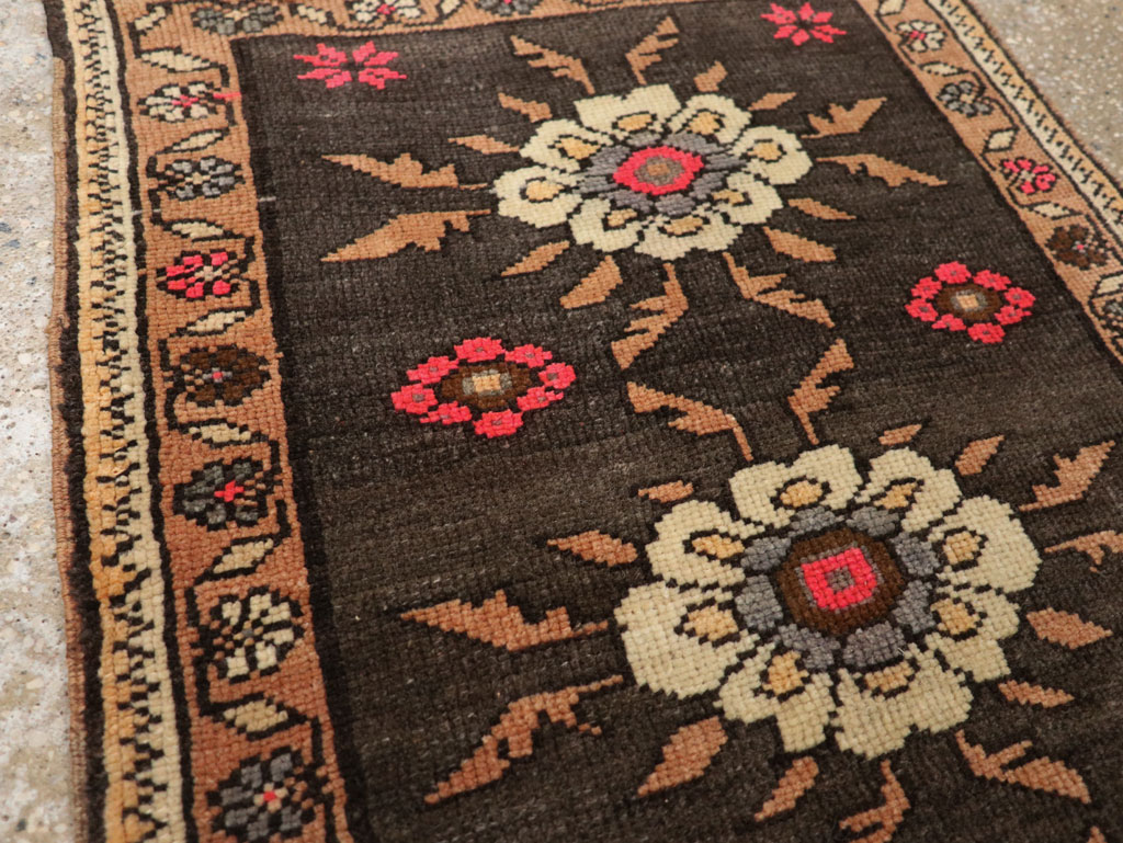 Vintage Turkish Anatolian Throw Rug  (Pair: 1 of 2), No.33458 - Galerie Shabab