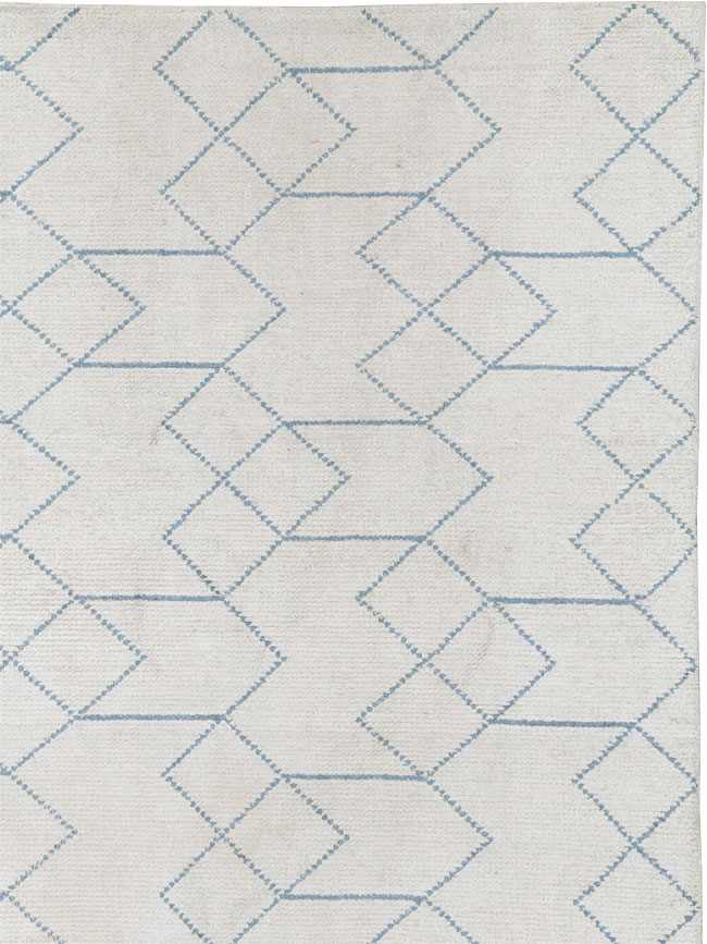 Modern Turkish Room Size Carpet, No.33465 - Galerie Shabab