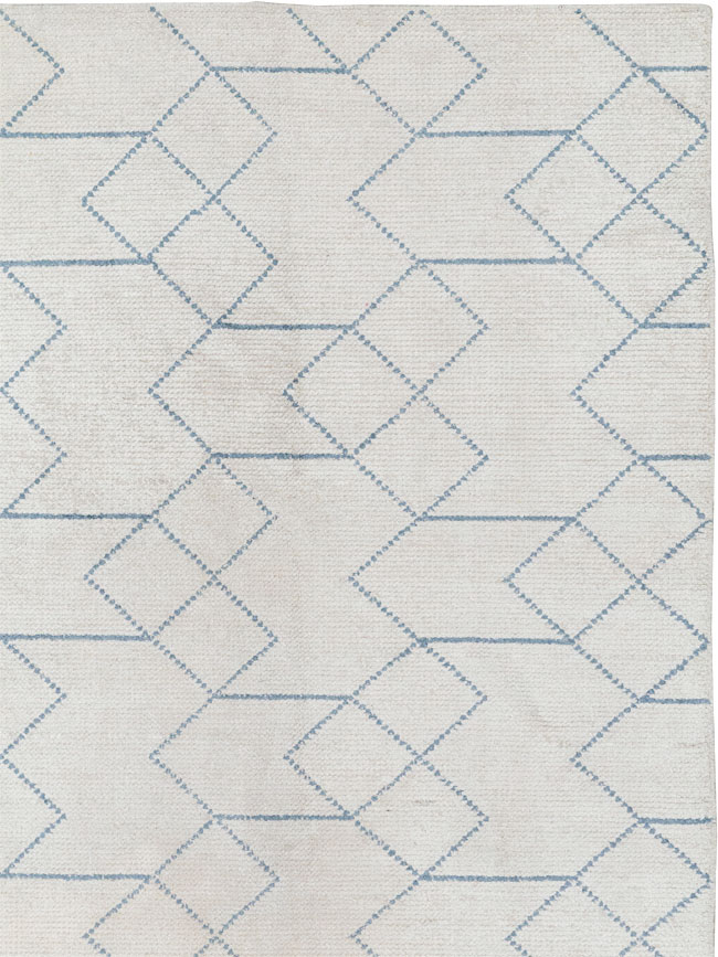 Modern Turkish Room Size Carpet, No.33465 - Galerie Shabab