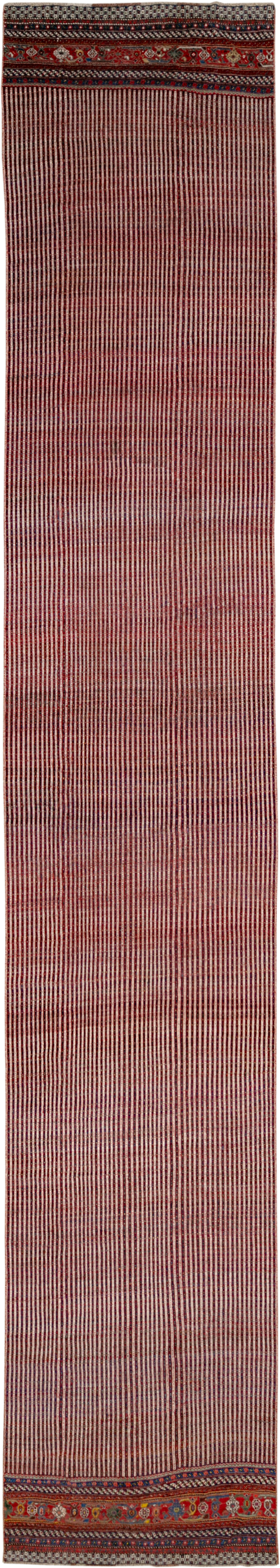 Antique Persian Qashqai Long Runner, No.33470 - Galerie Shabab