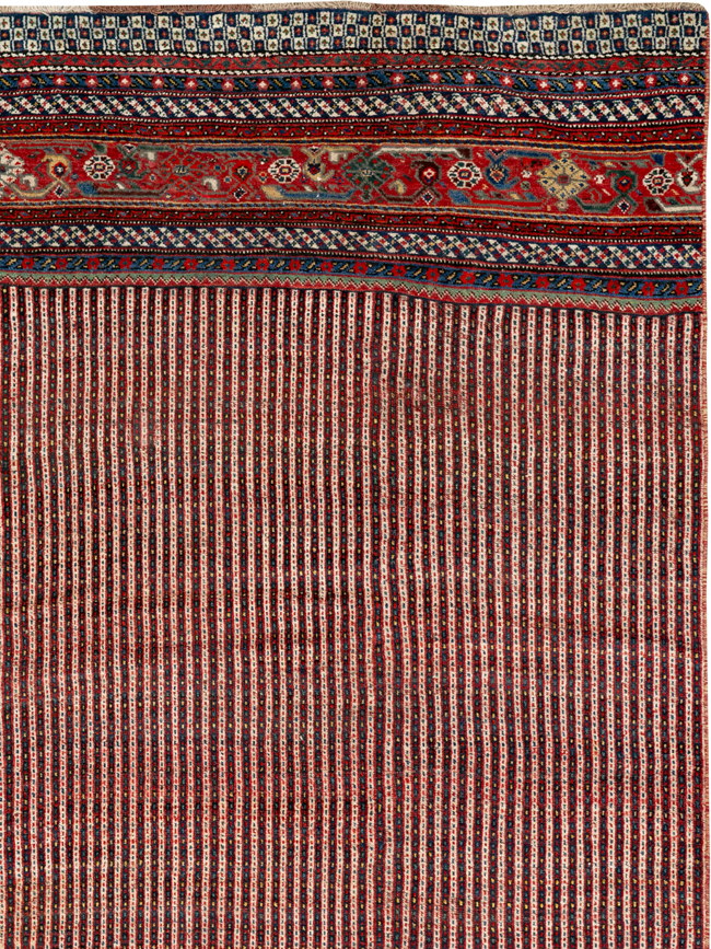 Antique Persian Qashqai Long Runner, No.33470 - Galerie Shabab