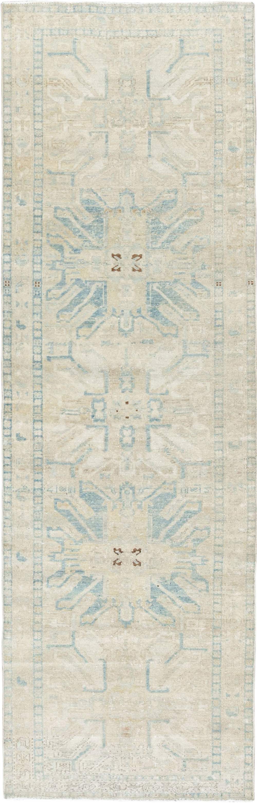 Vintage Persian Heriz Runner, No.33472 - Galerie Shabab