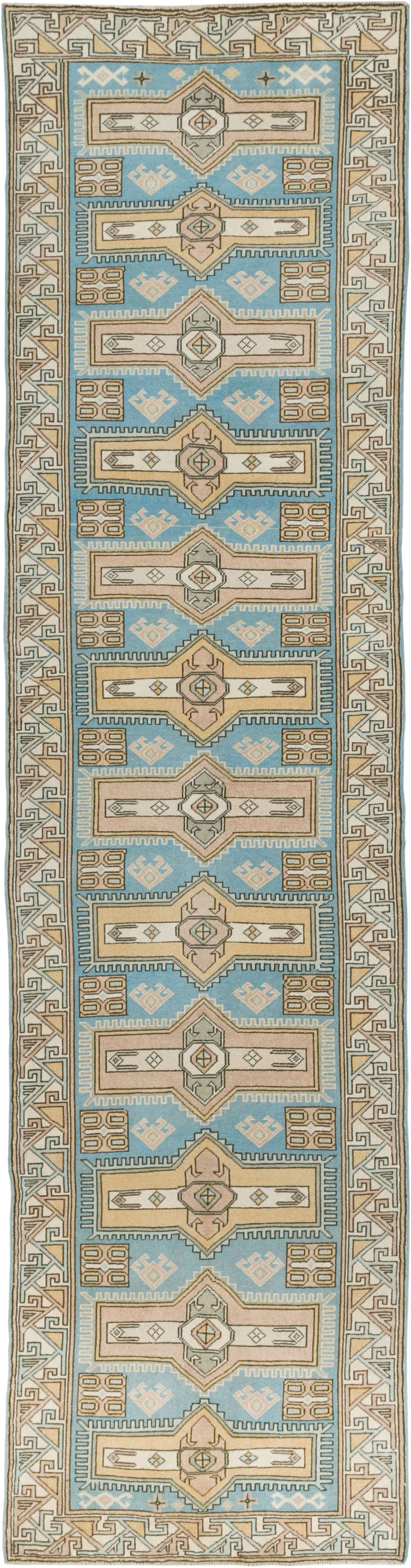 Vintage Turkish Anatolian Runner, No.33474 - Galerie Shabab