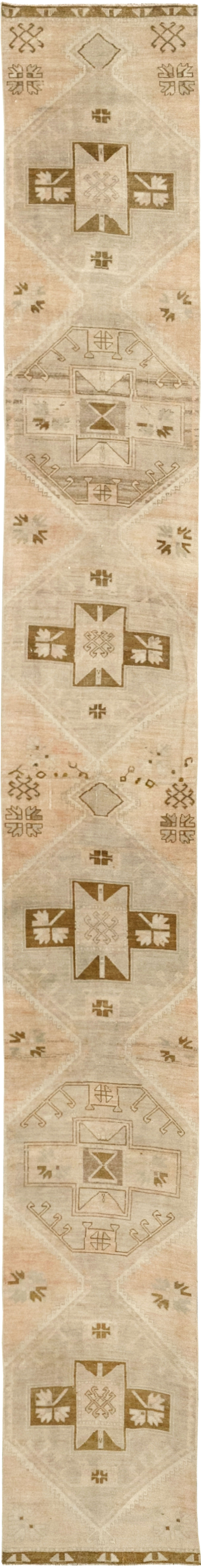 Vintage Turkish Anatolian Long Runner, No.33475 - Galerie Shabab