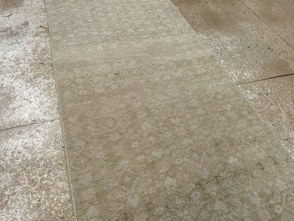 Vintage Persian Tabriz Runner, No.33476 - Galerie Shabab