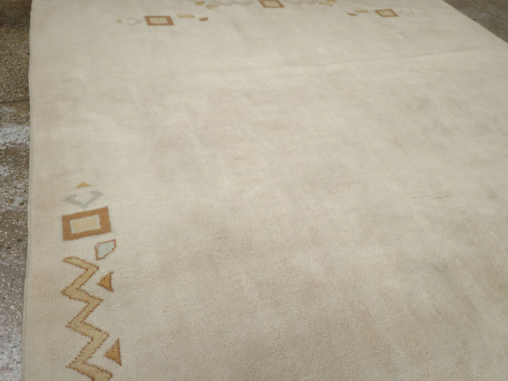 Modern Turkish Accent Rug, No.33482 - Galerie Shabab