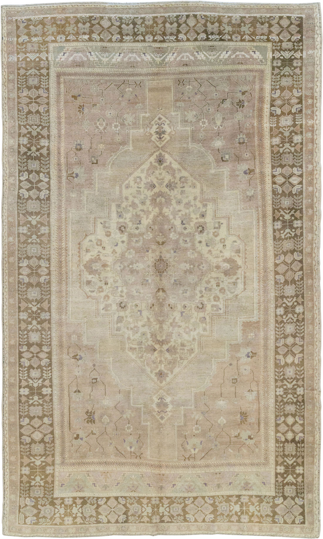 Vintage Turkish Anatolian Gallery Carpet, No.33485 - Galerie Shabab