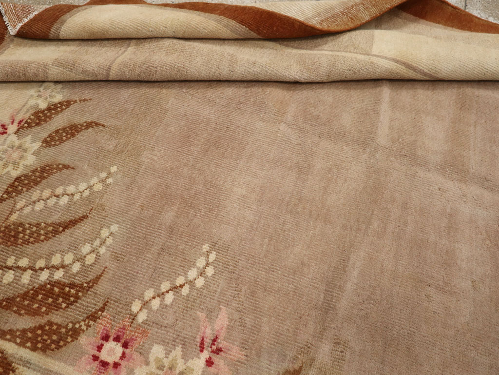 Vintage Indian Art Deco Room Size Carpet, No.33576 - Galerie Shabab