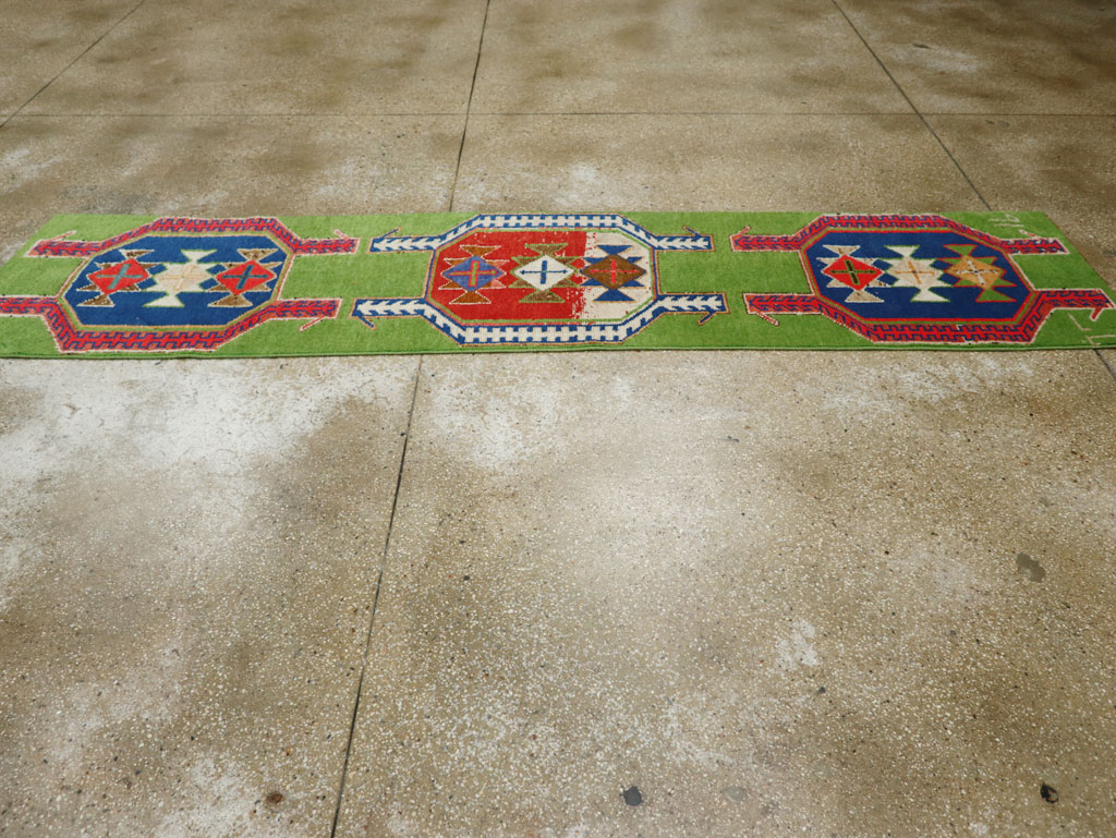 Vintage Turkish Anatolian Runner, No.33583 - Galerie Shabab